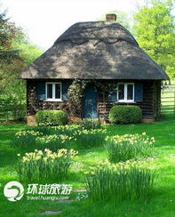 不敢相信的美景 童话般的林间小屋