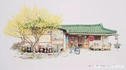 手绘小屋