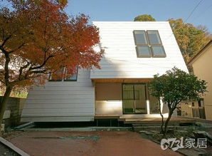 日本一幢倾斜小屋 设计奇特独揽一席风景