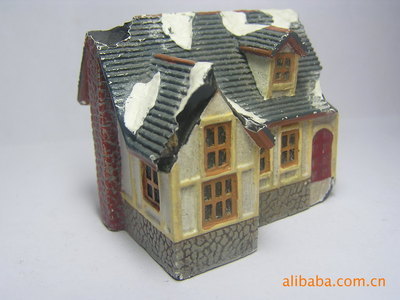 【供应树脂圣诞屋 半透明树脂小屋】价格,厂家,图片,塑料、树脂工艺品,广州市顺驰贸易-