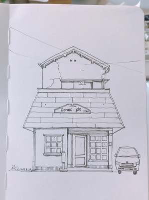 日本街景|插画|插画习作|幻化猫 