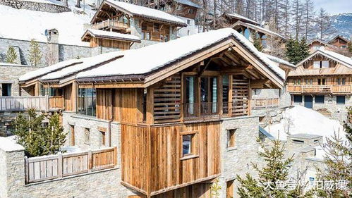 看看这个价值1400万美元的传统滑雪小屋, 里面有一些古怪的现代附加设施