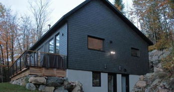 简约现代感 加拿大魁北克省温特沃斯小屋wentworthcabin