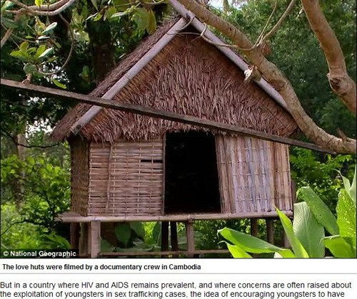 柬埔寨部落的性爱小屋 传统、争议与现代化冲击