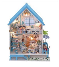 浪漫爱琴海 DIY小屋手工拼装模型的魅力